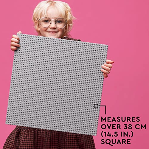 LEGO Classic Gray Baseplate Square 48x48 Stud Foundation for Brick Creations H962045