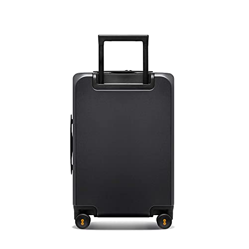 LEVEL8 Road Runner Pro Carry-On Luggage 20" Hardside Spinner with TSA Lock, Black R102256