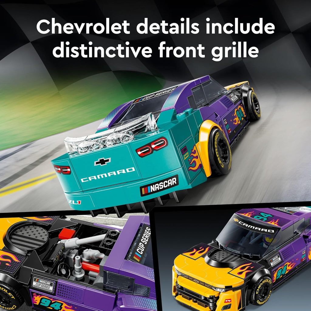LEGO Speed Champions NASCAR Next Gen Chevrolet Camaro ZL1 Building Set, 76935 L92497