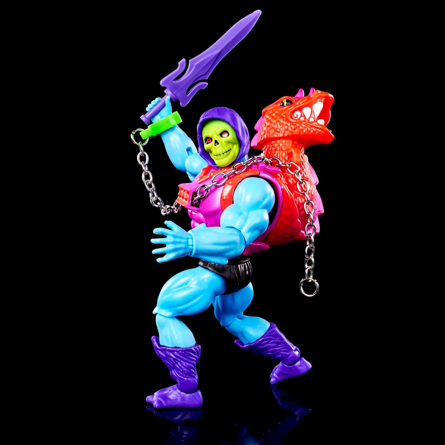 Masters of the Universe Origins Deluxe Dragon Blast Skeletor Action Figure 5.5-in W855