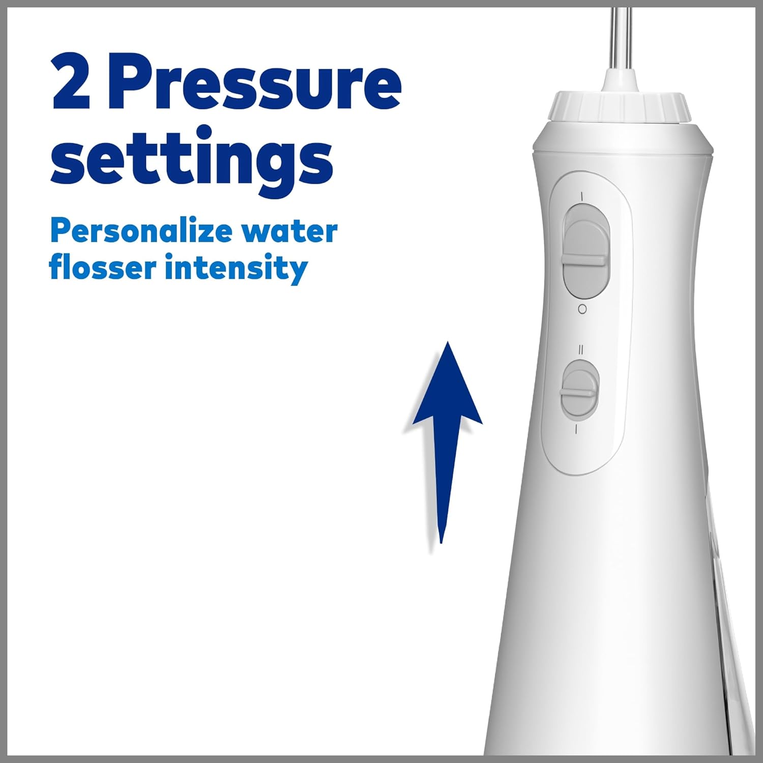 Waterpik Cordless Plus Water Flosser WP-450, White, Rechargeable C22309