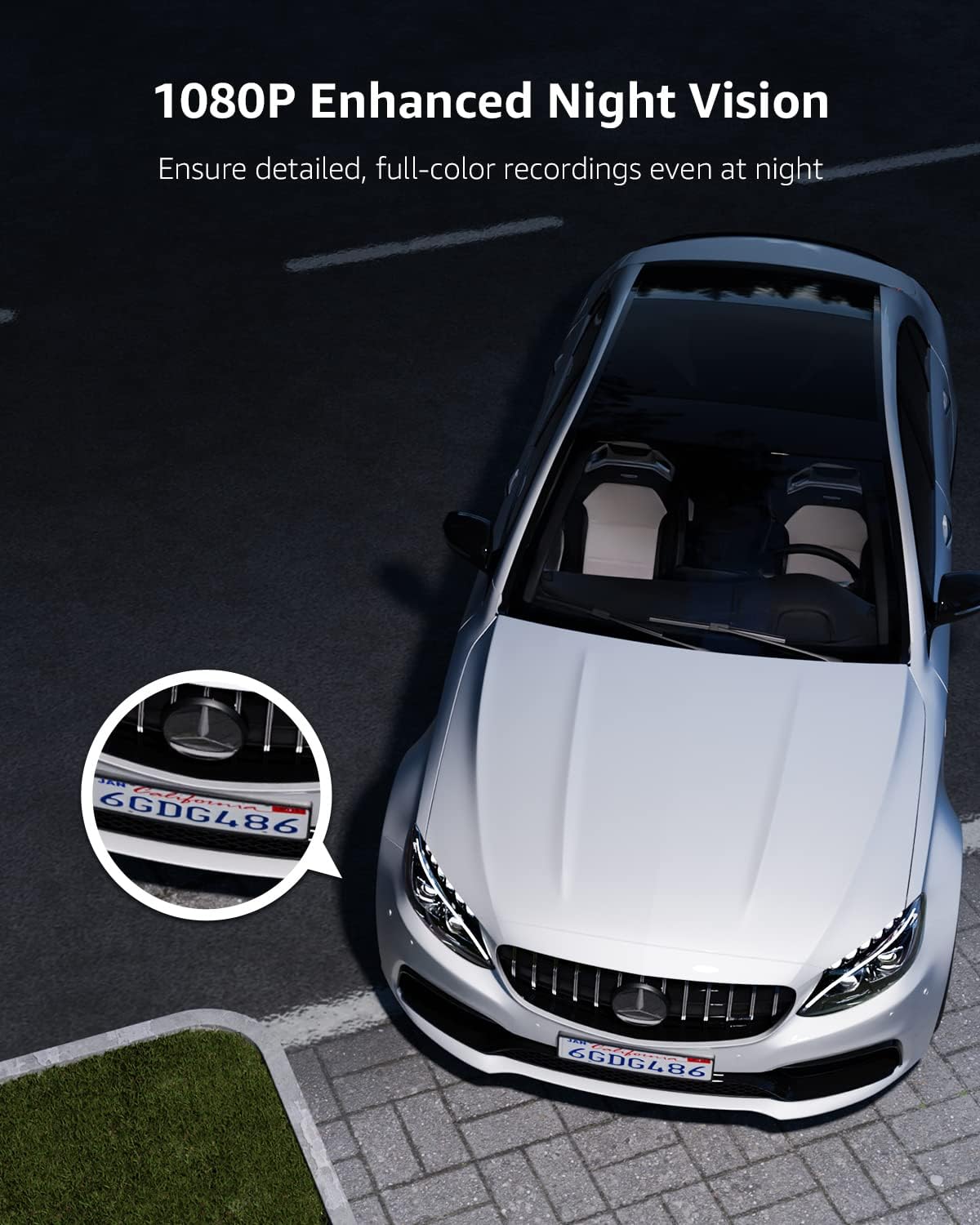 Lepro Floodlight Camera, Motion-Activated Security Light, 1080P Video, Two-Way Talk C521