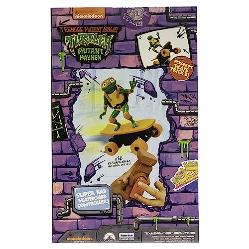 Teenage Mutant Ninja Turtles Raphael Half Pipe RC Vehicle Movie Edition, 2.4GHz, Ages 5+ A707935