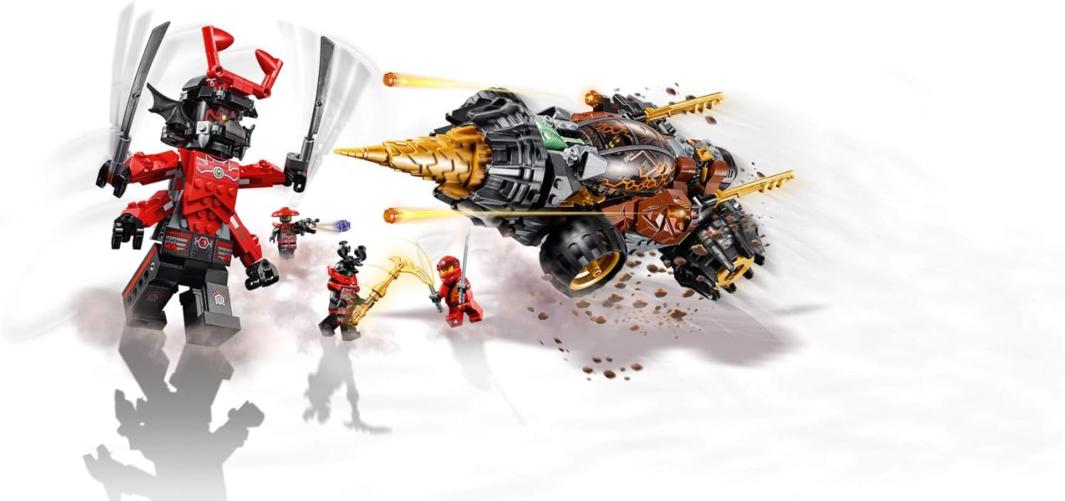 LEGO NINJAGO Legacy Cole’s Earth Driller 70669 Building Kit L9579
