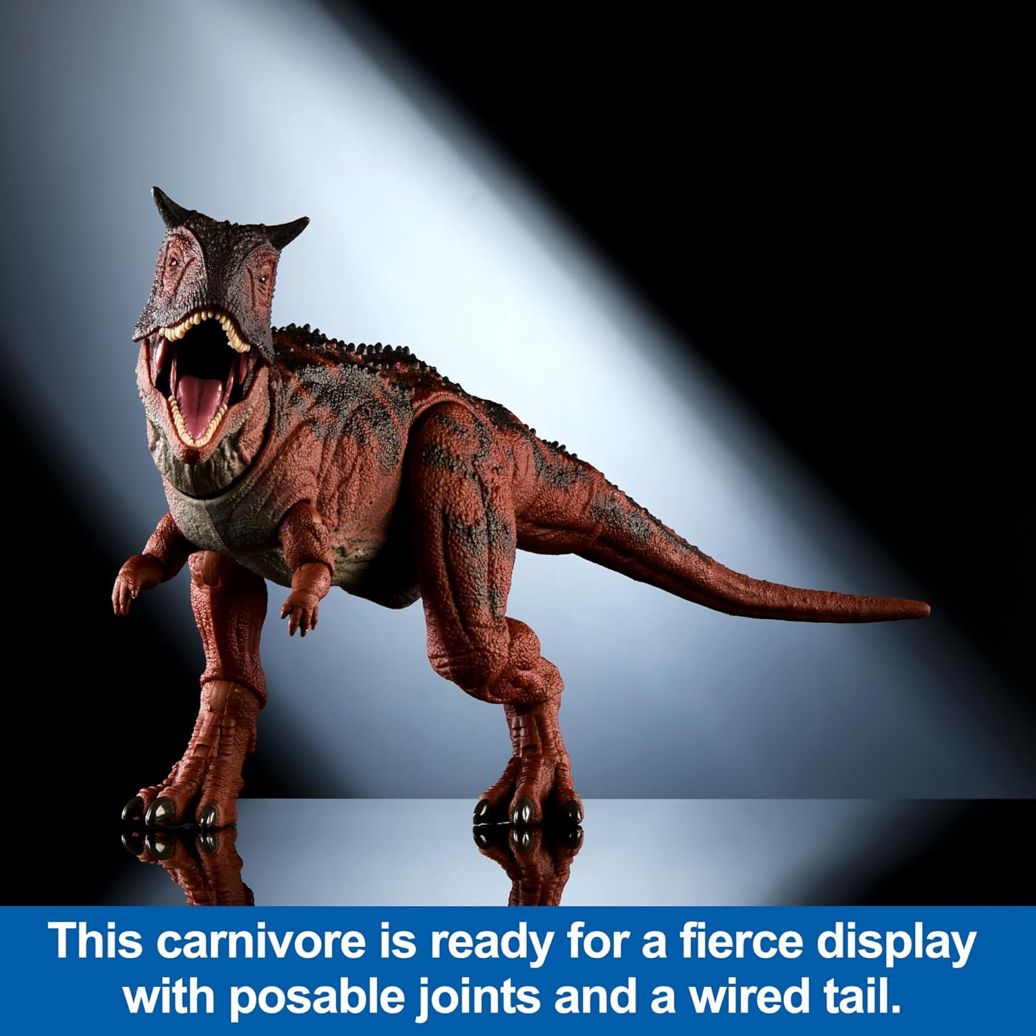 Mattel Jurassic World Hammond Collection Carnotaurus Dinosaur Action Figure O844386