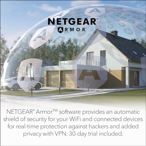 NETGEAR Nighthawk CAX30 Modem Router Combo, DOCSIS 3.1, WiFi 6 AX2700 S210