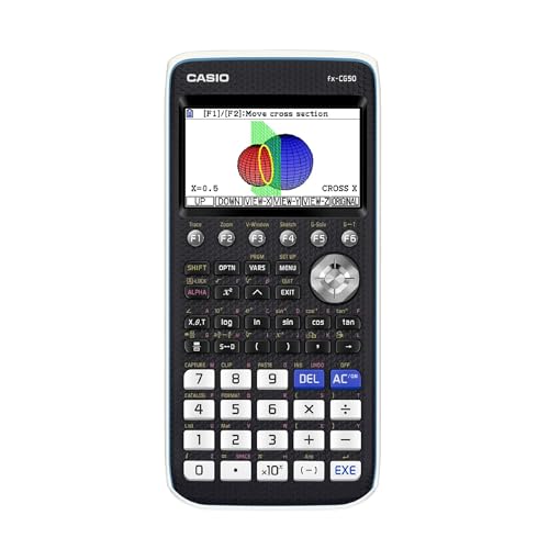 Casio fx-CG50 PRIZM Color Graphing Calculator with 3D Graph & Python A180