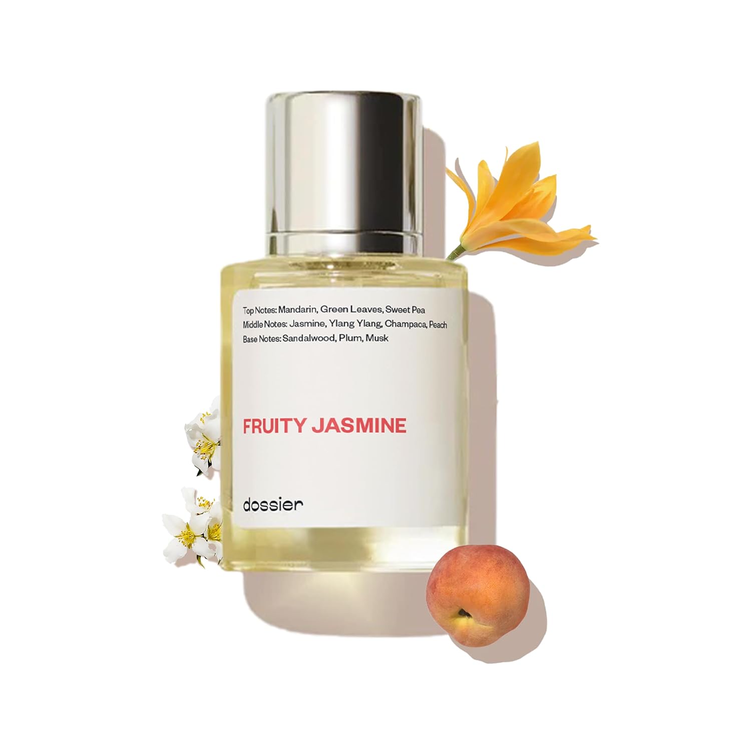 Dossier - Fruity Jasmine - Eau de Parfum - Inspired by D.J鈥橝dore - Perfume Luxury - Paraben Free - Vegan - For Women Men Unisex - Fragrance 1,70z (Spray 50ml)