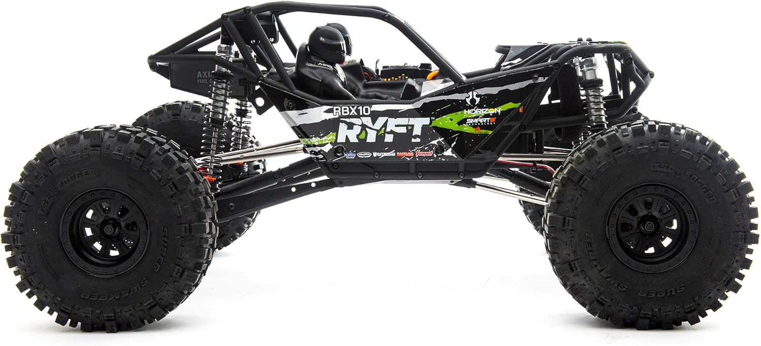 Axial RBX10 Ryft 1/10 4WD Brushless Rock Bouncer RTR, Black C6434