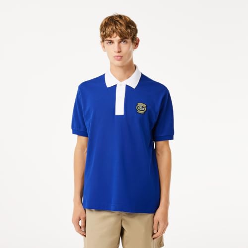 Lacoste Men's Short Sleeve Classic Fit Polo with Badge I355334