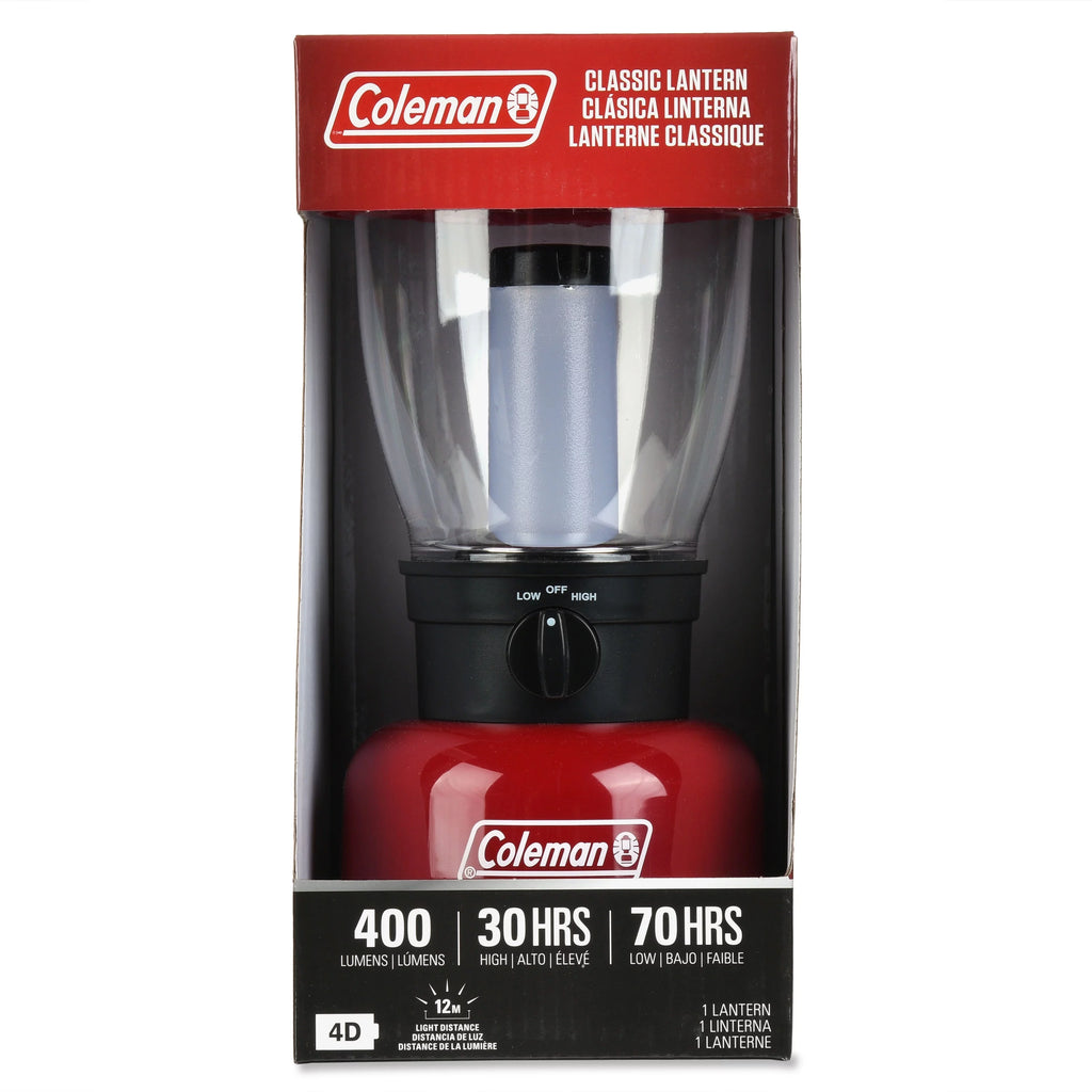 Coleman 400 Lumens Personal LED Lantern with 4D Battery W706
