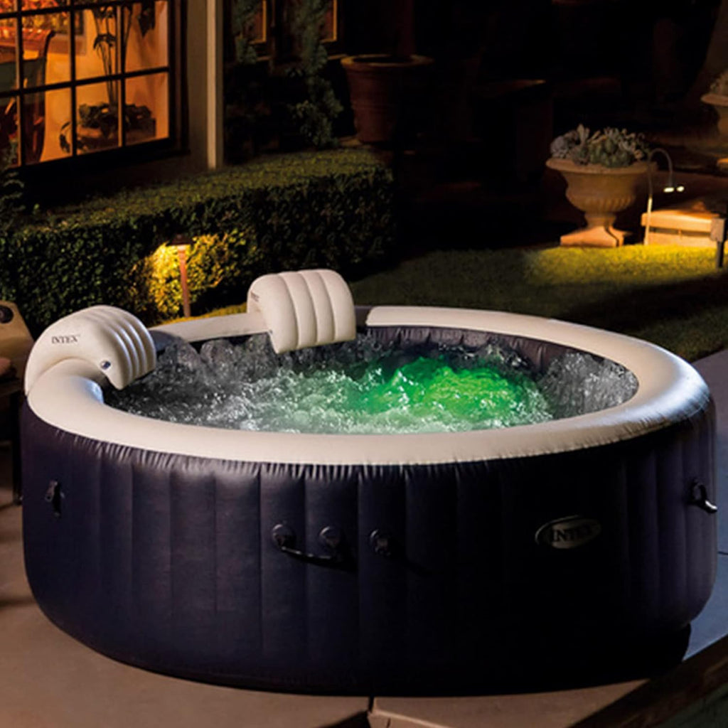 Intex PureSpa Plus Portable Inflatable Hot Tub with Bubble Jet Spa, 85 x 28 inches Z6529
