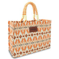Montana West Wrangler Oversized Tote Bag with Braided Rope Handles Western Shoulder Handbag