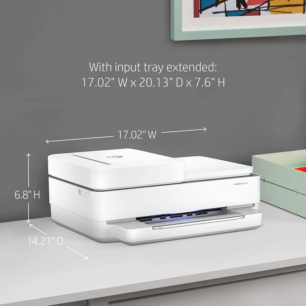 HP Envy Pro 6458 All-in-One Wireless Printer (Renewed) D827