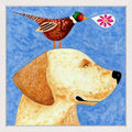 Marmont Hill - "Pheasant Meeting You" by Janet Nelson Framed Painting Print