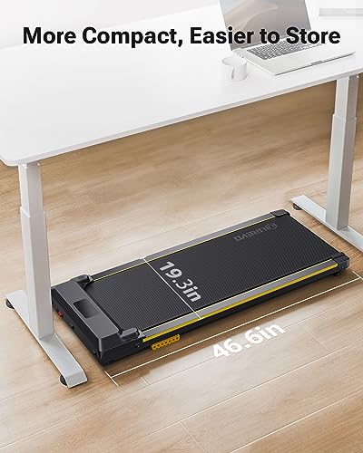 UREVO Under Desk Treadmill 2 in 1 with Remote Control, LED Display A839