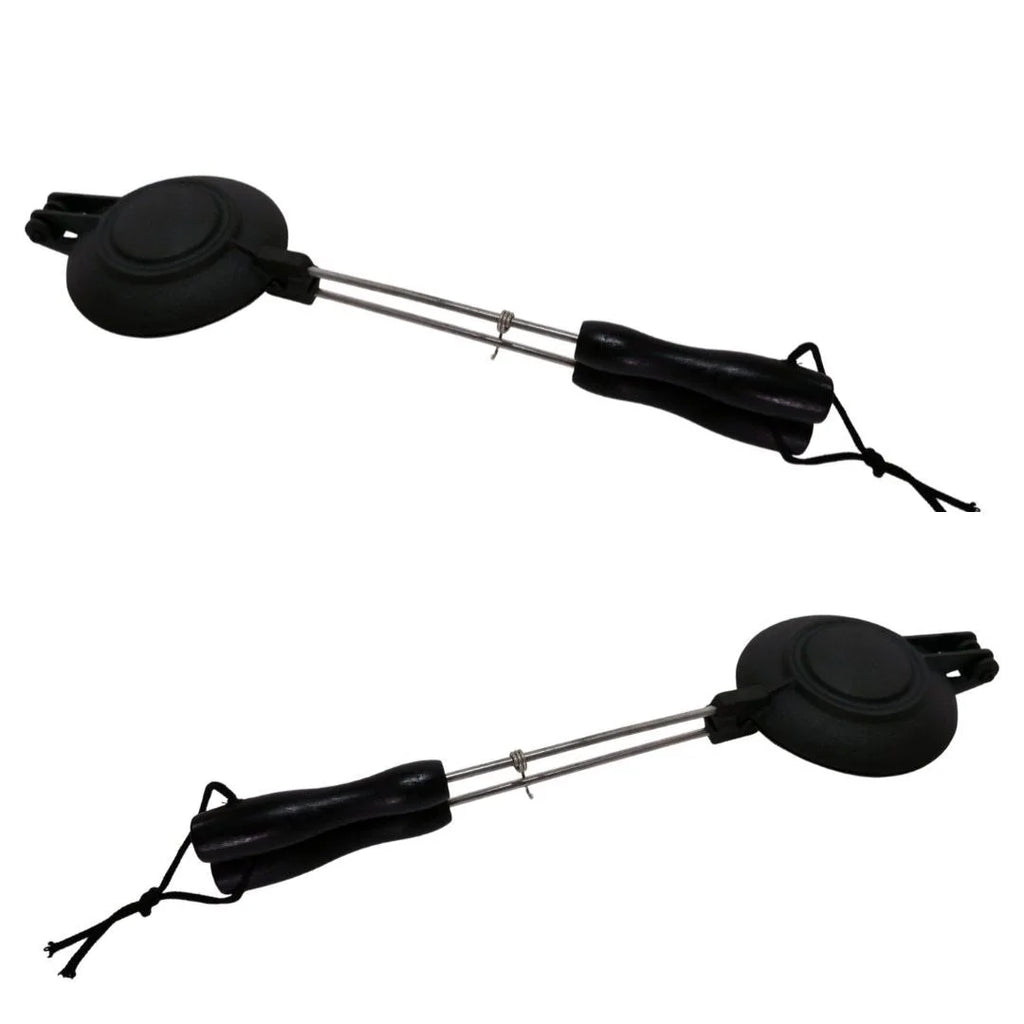 Lifespace Cast Iron Pie Sandwich Jaffle Irons - 2 Pack E247383