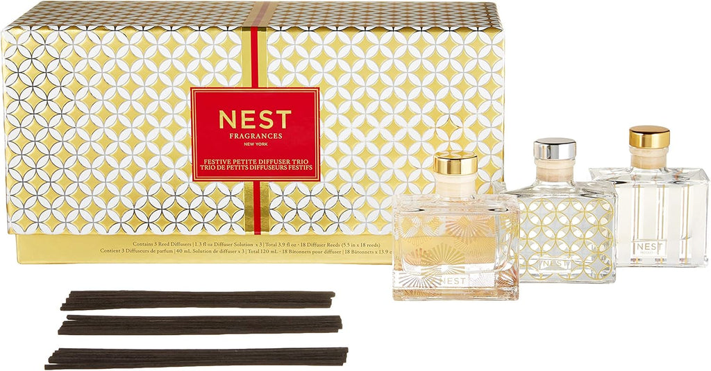 NEST Fragrances Petite Trio Reed Diffuser Set