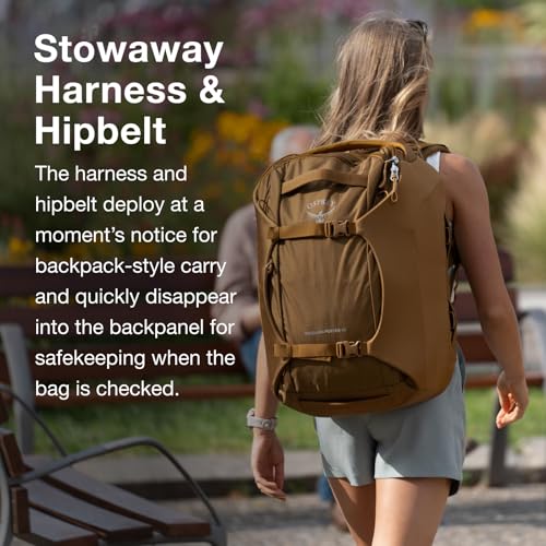 Osprey Sojourn Porter 30L Travel Backpack, Koseret Green X6159