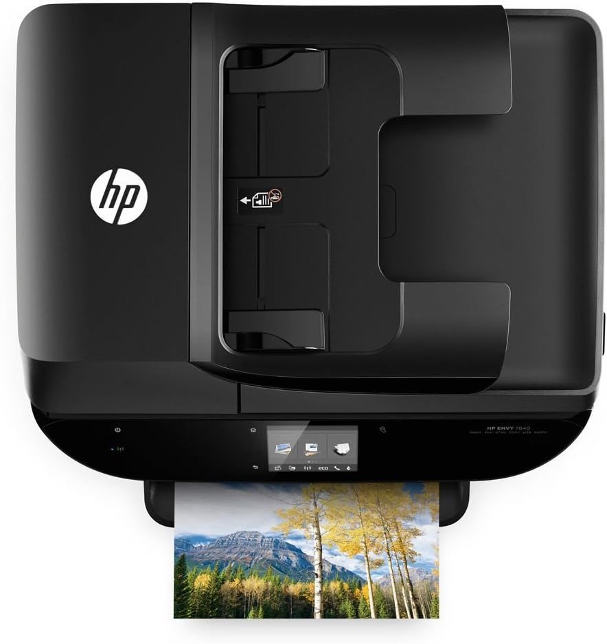 HP Envy 7643 e-All-in-One Photo Printer, Black U21659