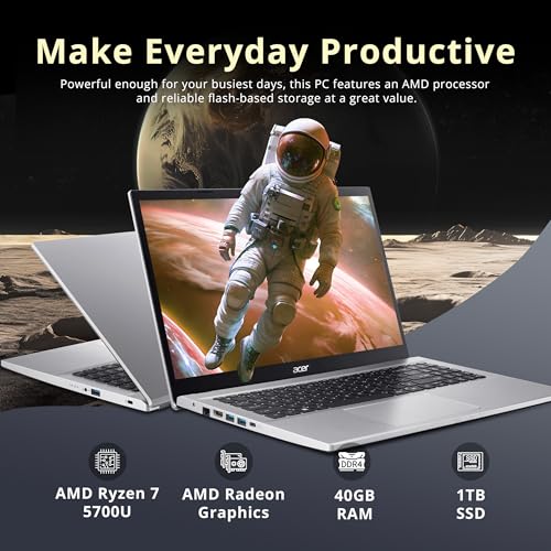 Acer Aspire 3 Laptop 15.6" Full HD AMD Ryzen 7 16GB RAM 512GB SSD Windows 11 K526