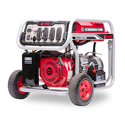 A-iPower SUA4500 For Jobsite, RV, and Home Backup Emergency, 4500 Watts