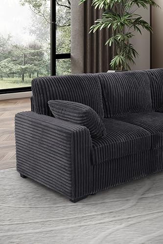 L-Shaped Pull Out Sleep Sofabed with Storage Chaise, Chenille Upholstered X30892