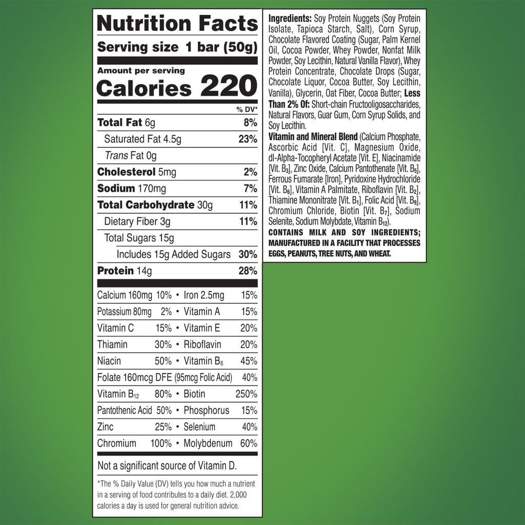 Zone Perfect All Natural Nutrition Bar Chocolate Mint 1.76 oz 12-Count Box Pack of 2 P4686