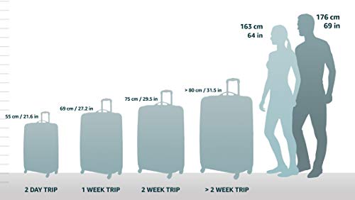 American Tourister Fieldbrook II Softside Upright Luggage, Black, 2-Piece Set A893266