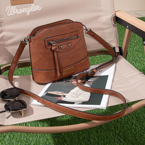 Wrangler Small Crossbody Bag for Women with Adjustable Strap W291022