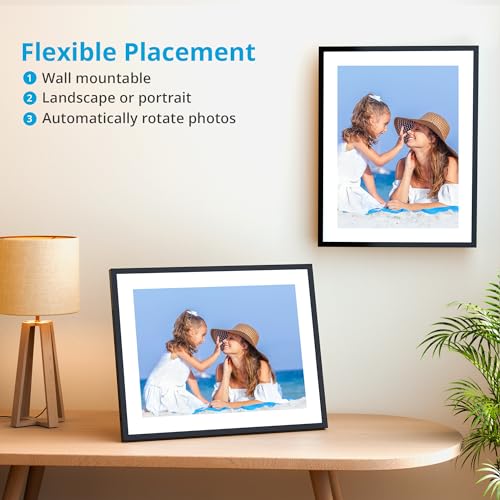 Dragon Touch 10.1'' WiFi Digital Picture Frame HD IPS Touch Screen S798
