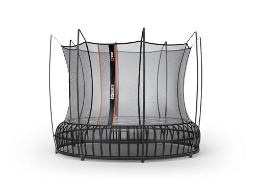 Thunder Pro Springless Trampoline 14FT 16FT Trampoline with Enclosure - Recreational Trampolines with AntiRust Coating, ASTM Approved Outdoor Trampoline