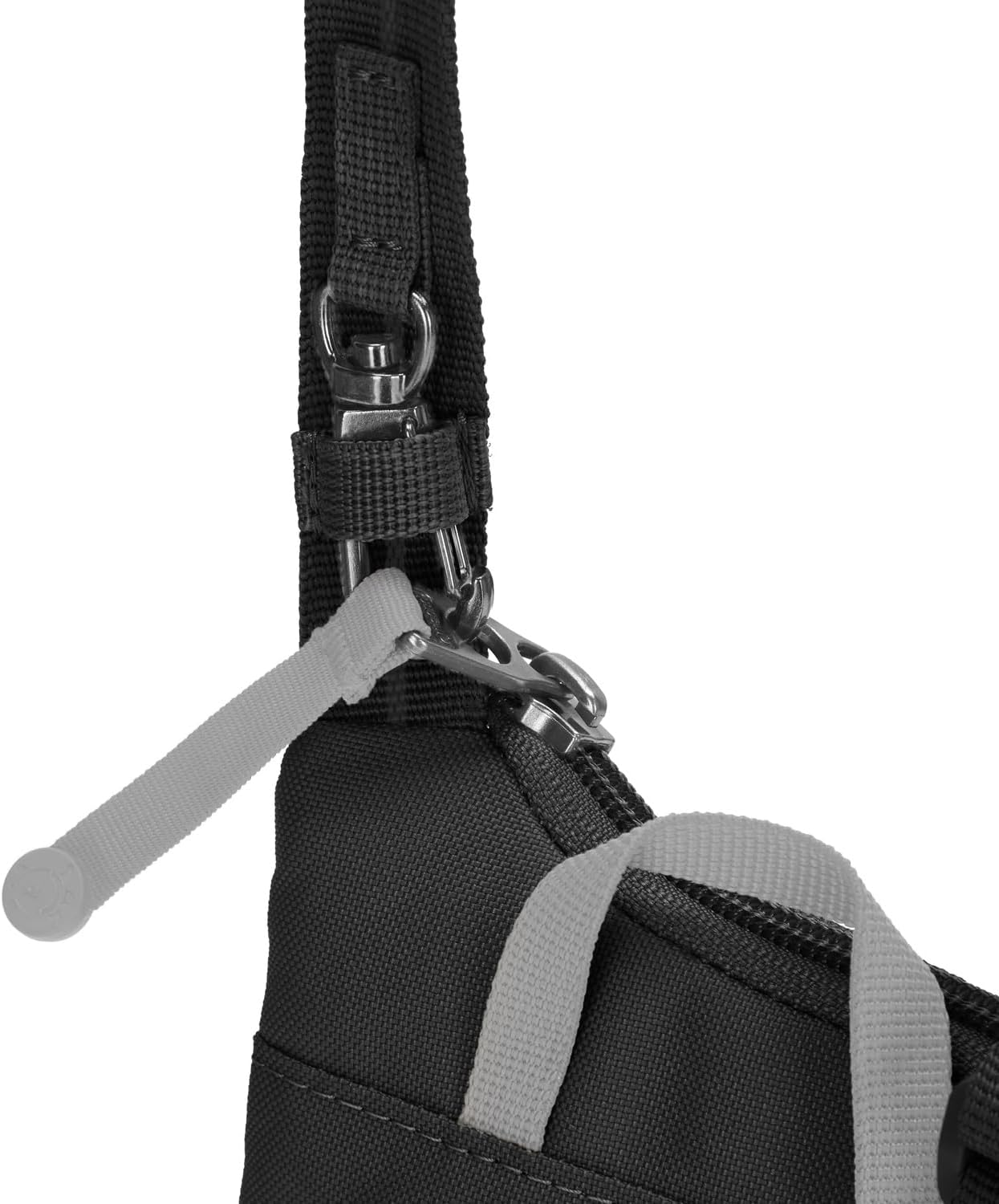 Pacsafe GO Anti Theft Tech Crossbody, Jet Black N4019