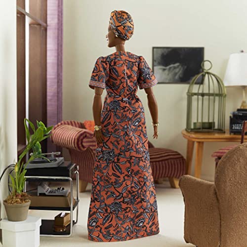 Barbie Inspiring Women Doll Maya Angelou with Dress & Accessories S543
