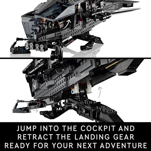 LEGO Icons Dune Atreides Royal Ornithopter Building Set with 8 Minifigures 10327 G5871