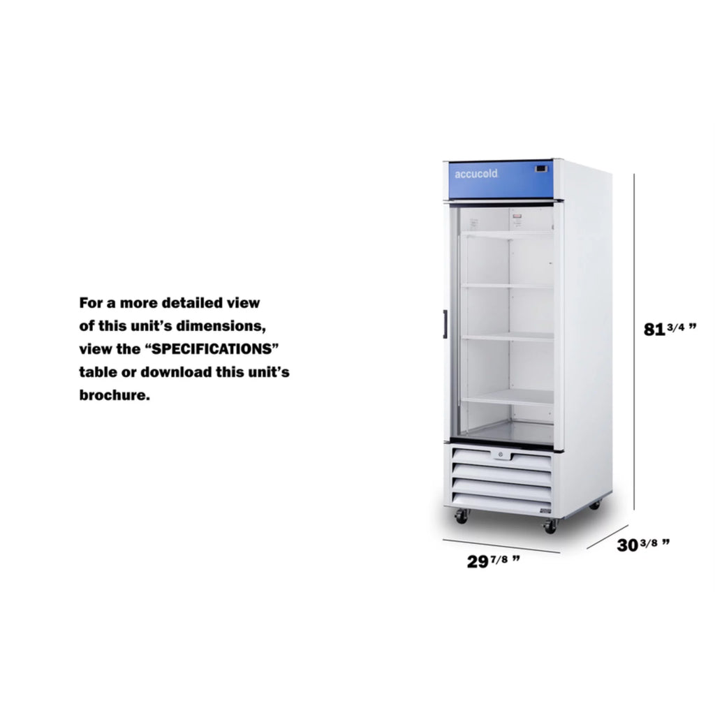 Commercial Glass Door Beverage Center Y735