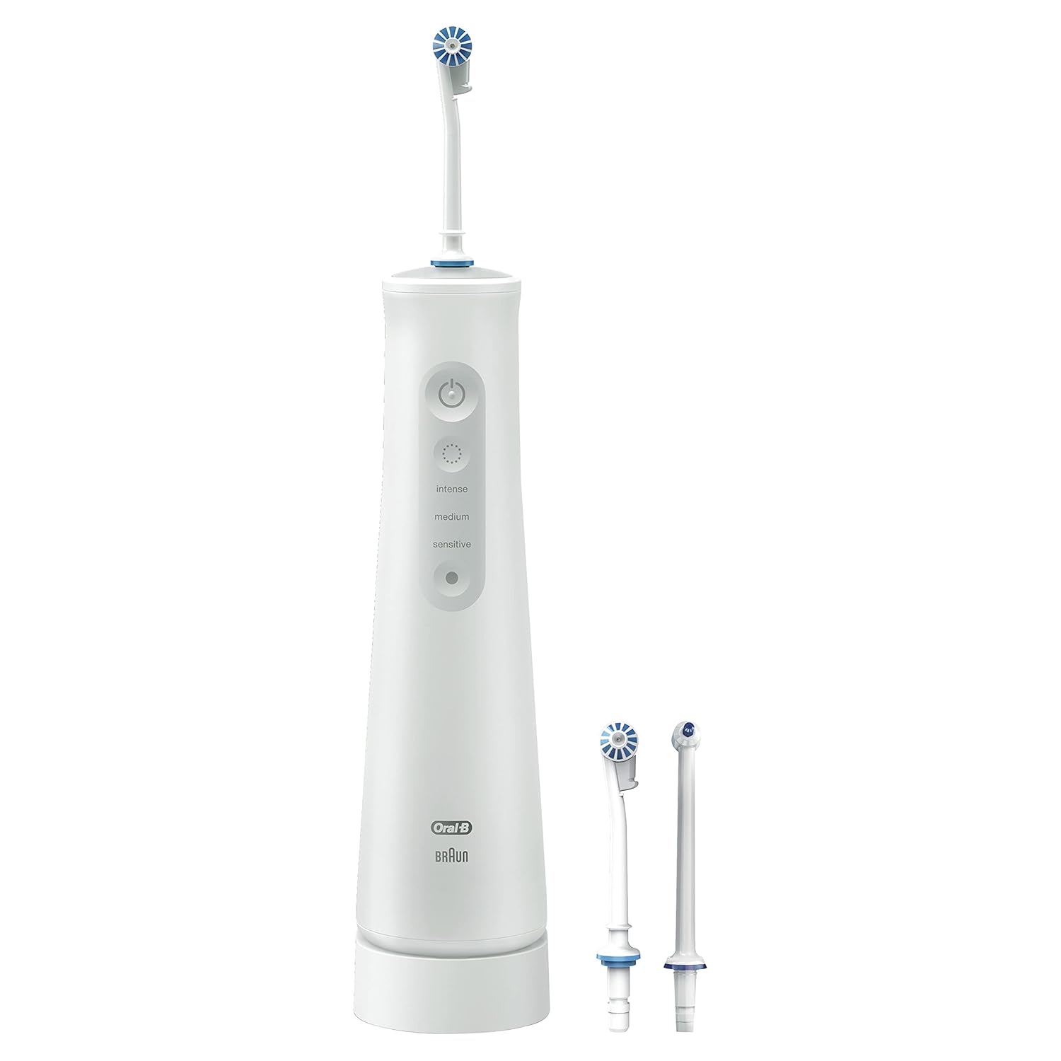 Oral-B Water Flosser Advanced, Cordless Portable Oral Irrigator with 3 Nozzles Q459