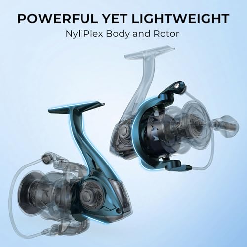 KastKing MegaJaws Spinning Fishing Reel, 39.5LBS Max Drag, Saltwater Freshwater Z836526