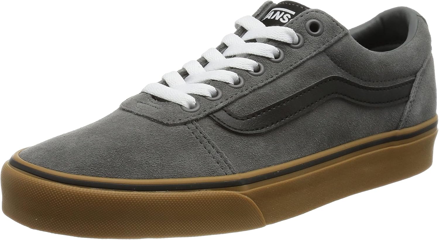 Vans Men's Low-top Trainers Sneaker, Suede Pewter Gum, 11.5