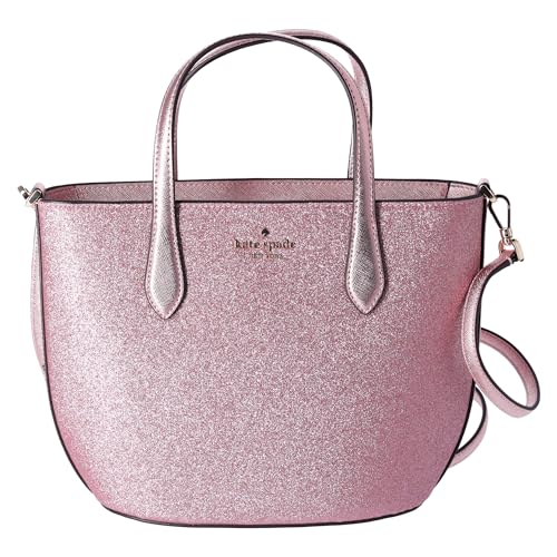 Kate Spade Glitter Glimmer Small Zip Satchel Crossbody Bag Holiday
