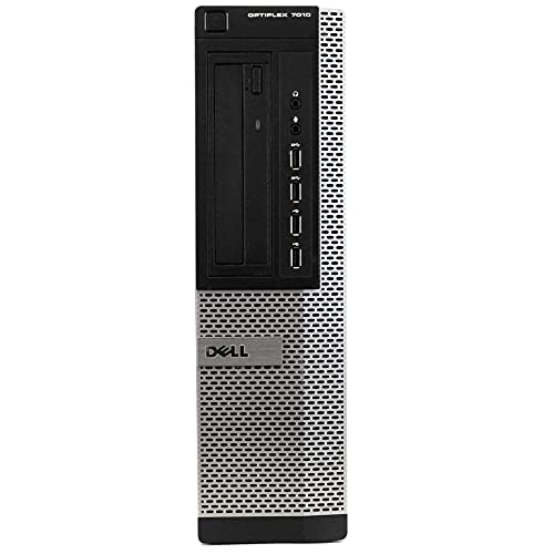 Dell Optiplex 7010 SFF Desktop, Intel i5, 16GB RAM, 2TB HDD, Windows 10 Pro, 24in Monitor, RGB Keyboard & Mouse (Renewed) O363832