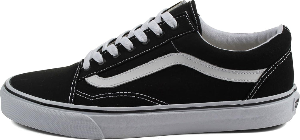 Vans Unisex Old Skool Classic Skate Shoes Black/White F922635