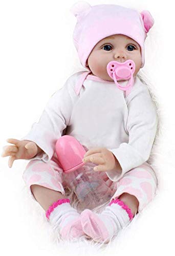 CHAREX Reborn Baby Dolls Girl - 16 Inches Realistic Soft Vinyl Newborn Doll for Kids Ages 3+ A542