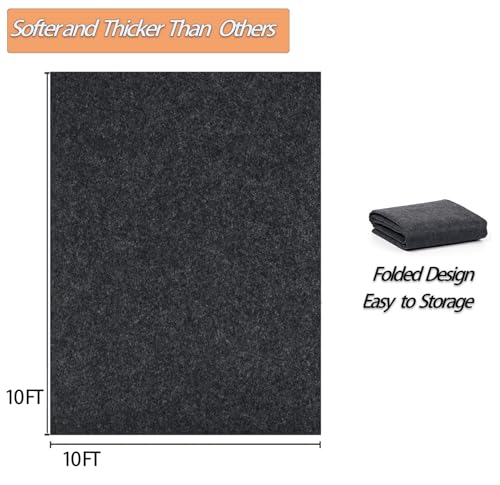 Outdoor Storage Shed Mat 10.2x8.2 FT Waterproof Anti-Slip I6495