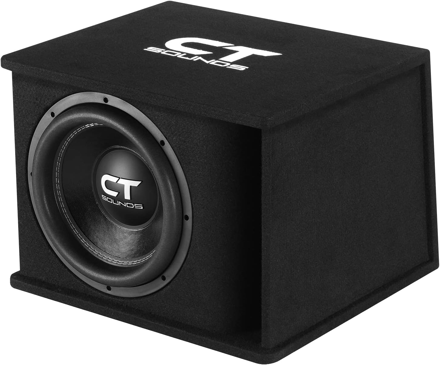 CT Sounds Tropo Series 12" 1300W Loaded Ported Car Subwoofer Box L6968