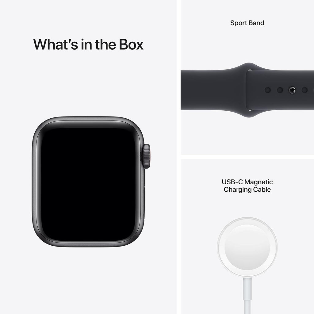 Apple Watch SE (Gen 1) GPS + Cellular 40mm Space Grey Aluminium Case with Midnight Sport Band K3923