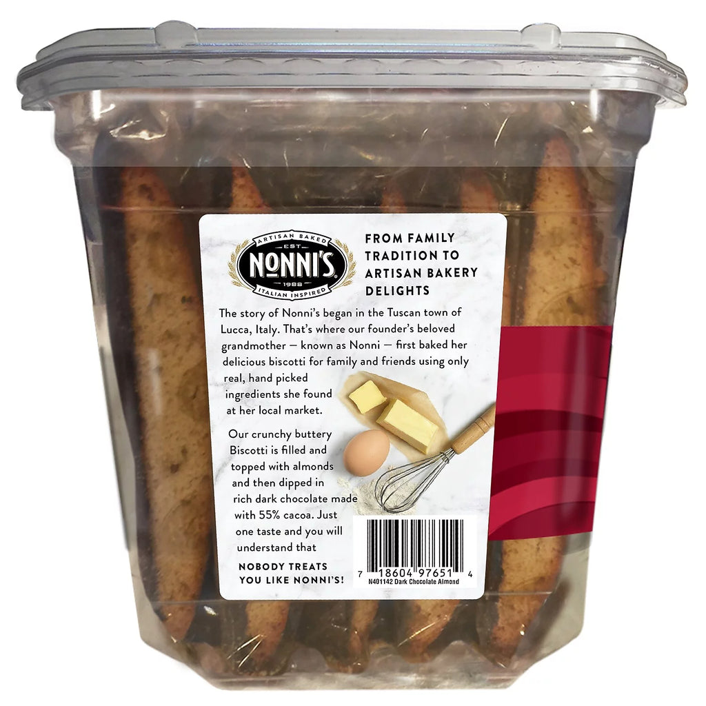 Dark Chocolate Almond Biscotti X196