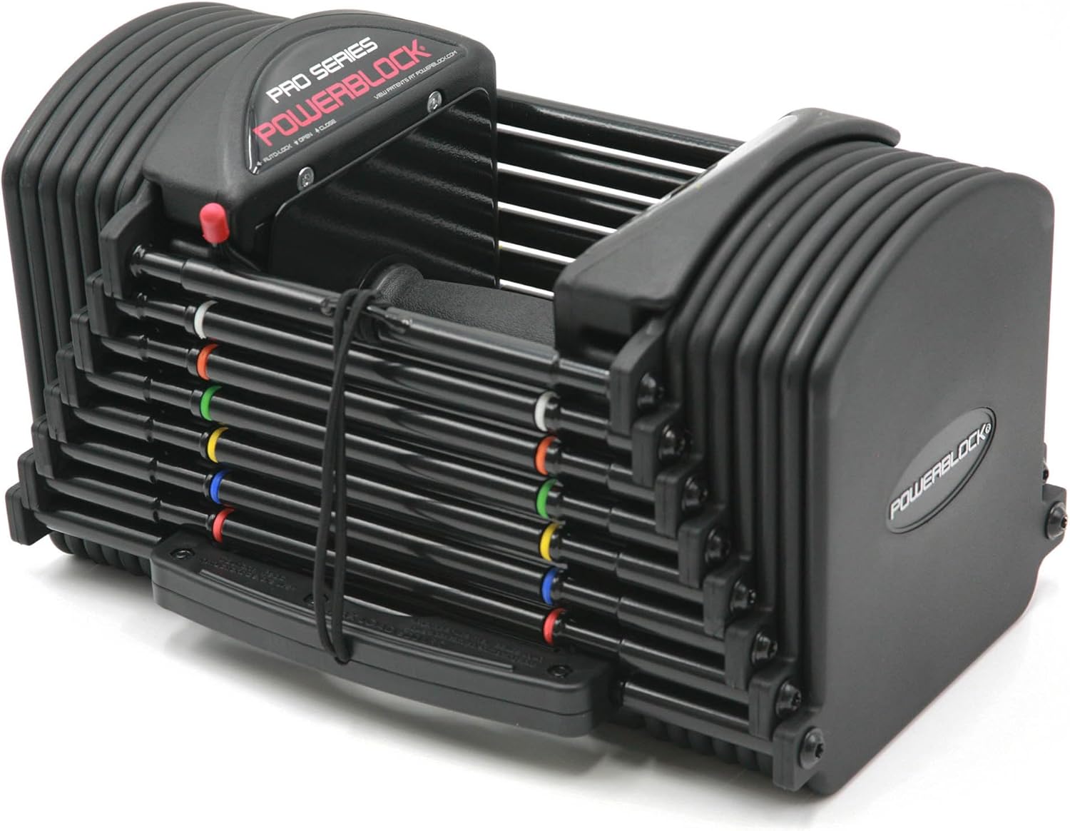 PowerBlock Pro 50 Adjustable Dumbbells, Sold in Pairs, 5-50 lb Y715658