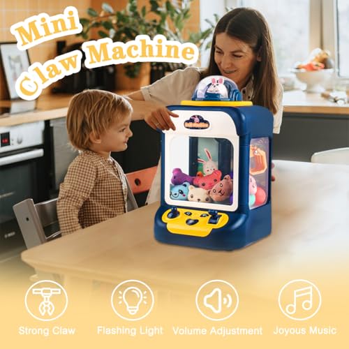 Kids Claw Machine with Lights and Sound, Includes 10 Plush (Pink) X399554