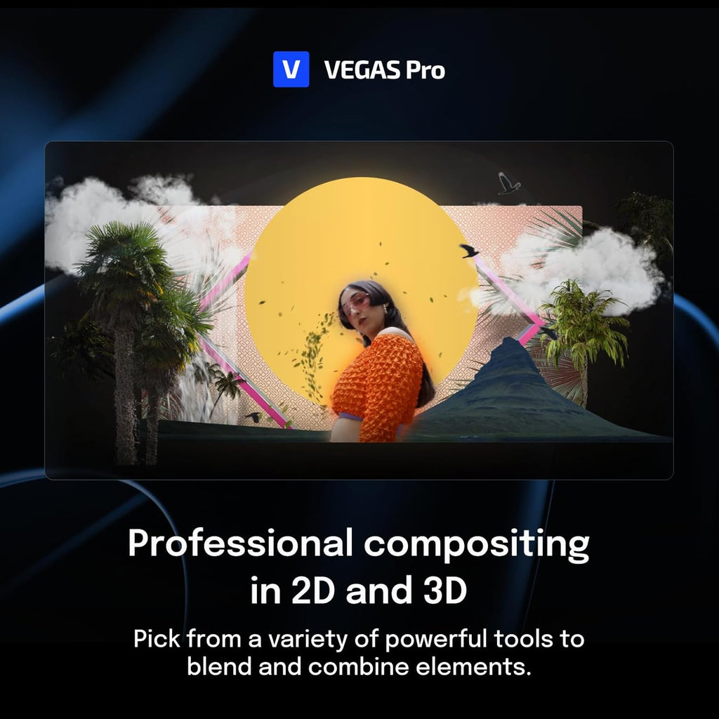 VEGAS Pro Suite 22 Video Editing Software for Windows 10/11, 1 License L5388